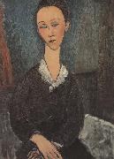 Amedeo Modigliani, Femme au col Bianc (mk38)